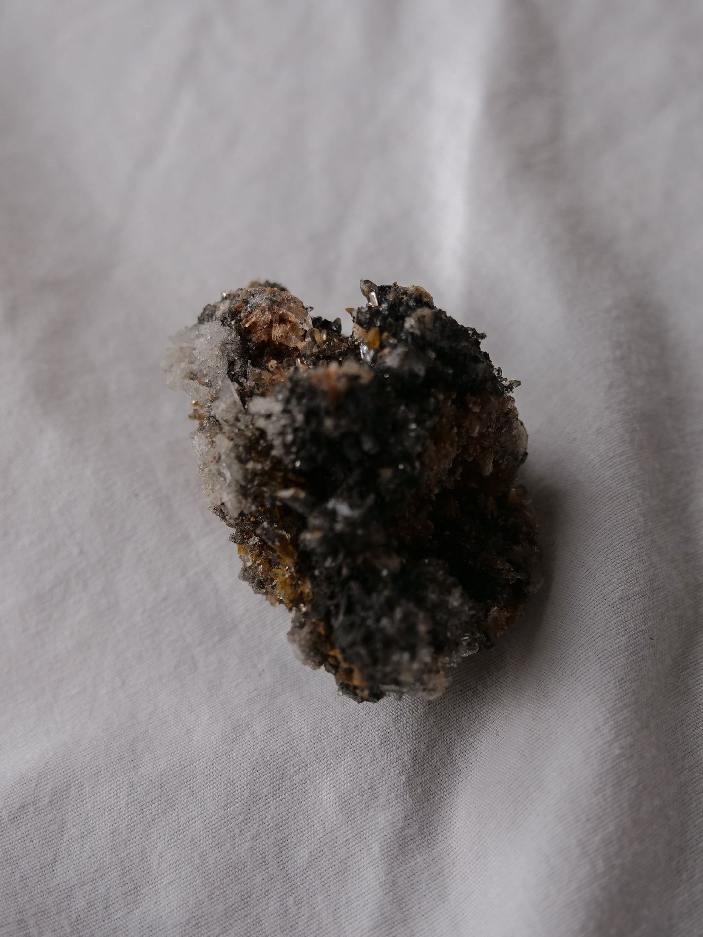 CREEDITE X FLUORITE CLUSTER