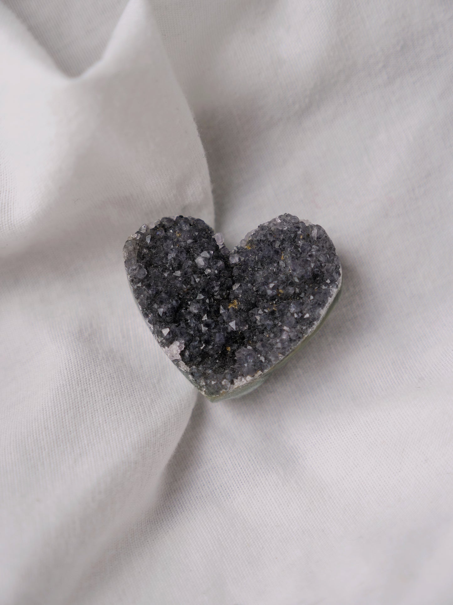 DRUZY AMETHYST HEART