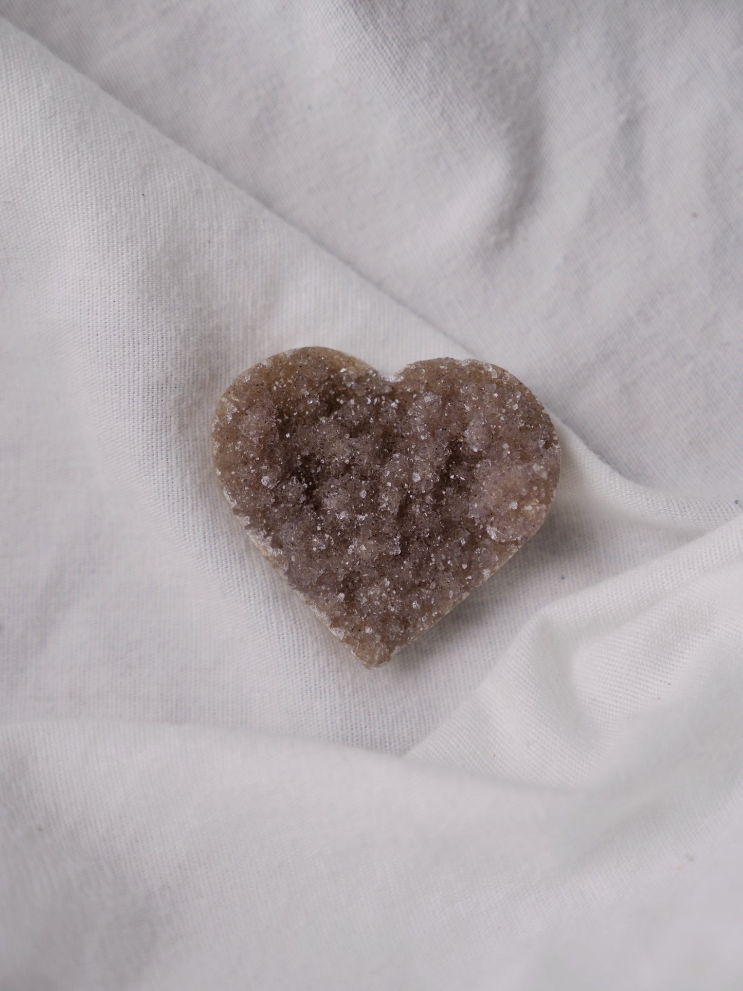 DRUZY AMETHYST HEART