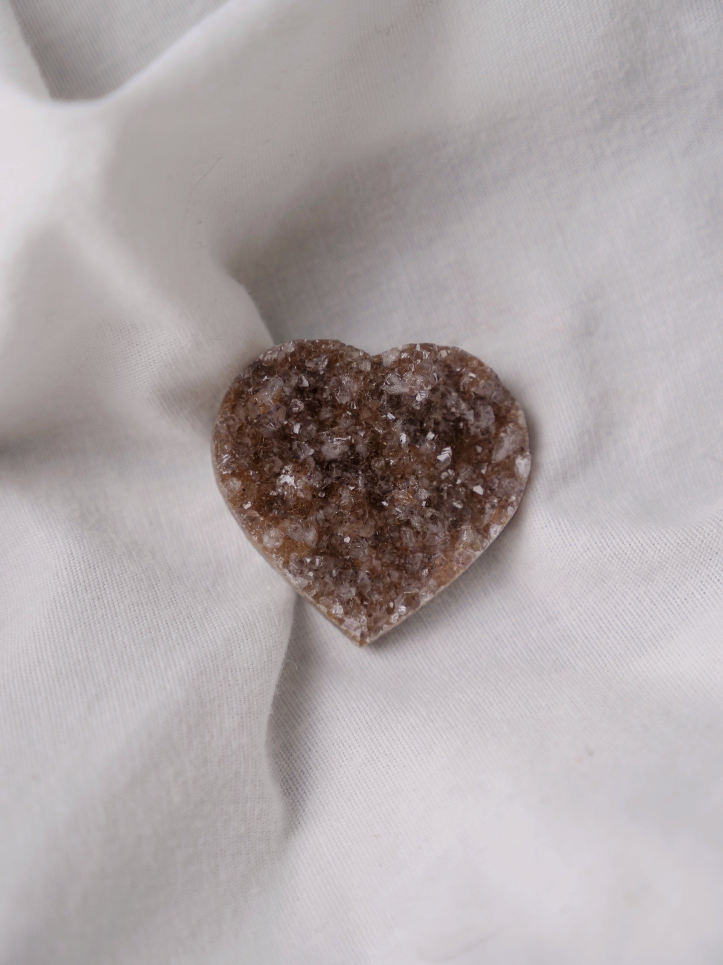 DRUZY AMETHYST HEART