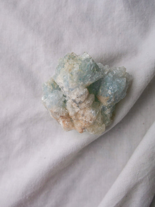 BLUE ARAGONITE CLUSTER