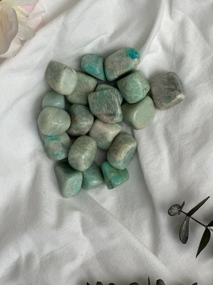 AMAZONITE TUMBLES