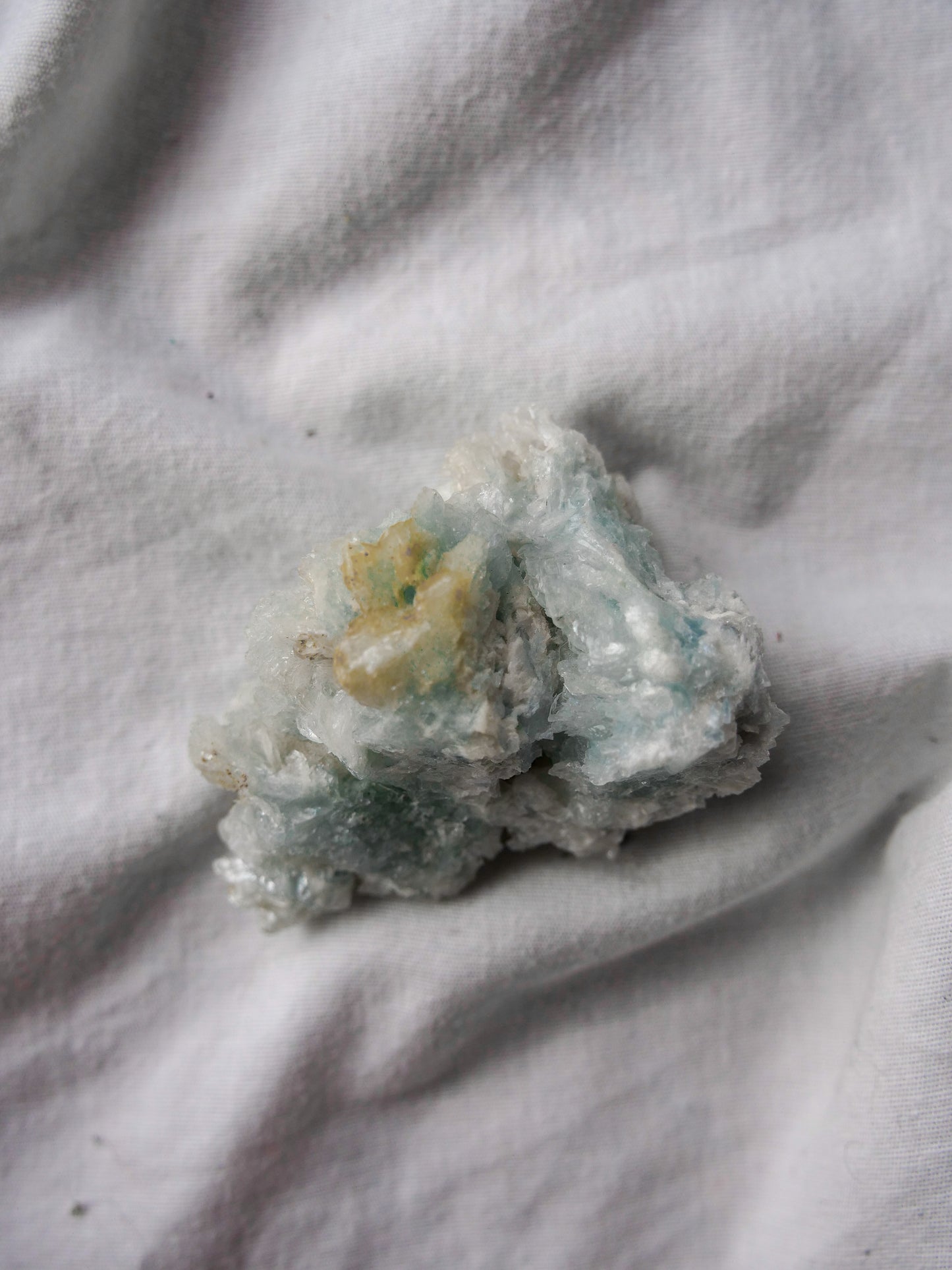 BLUE ARAGONITE CLUSTER