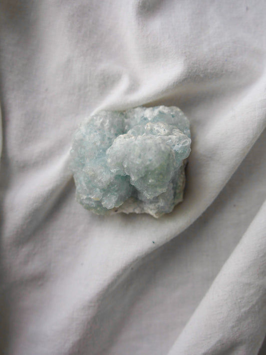 BLUE ARAGONITE CLUSTER