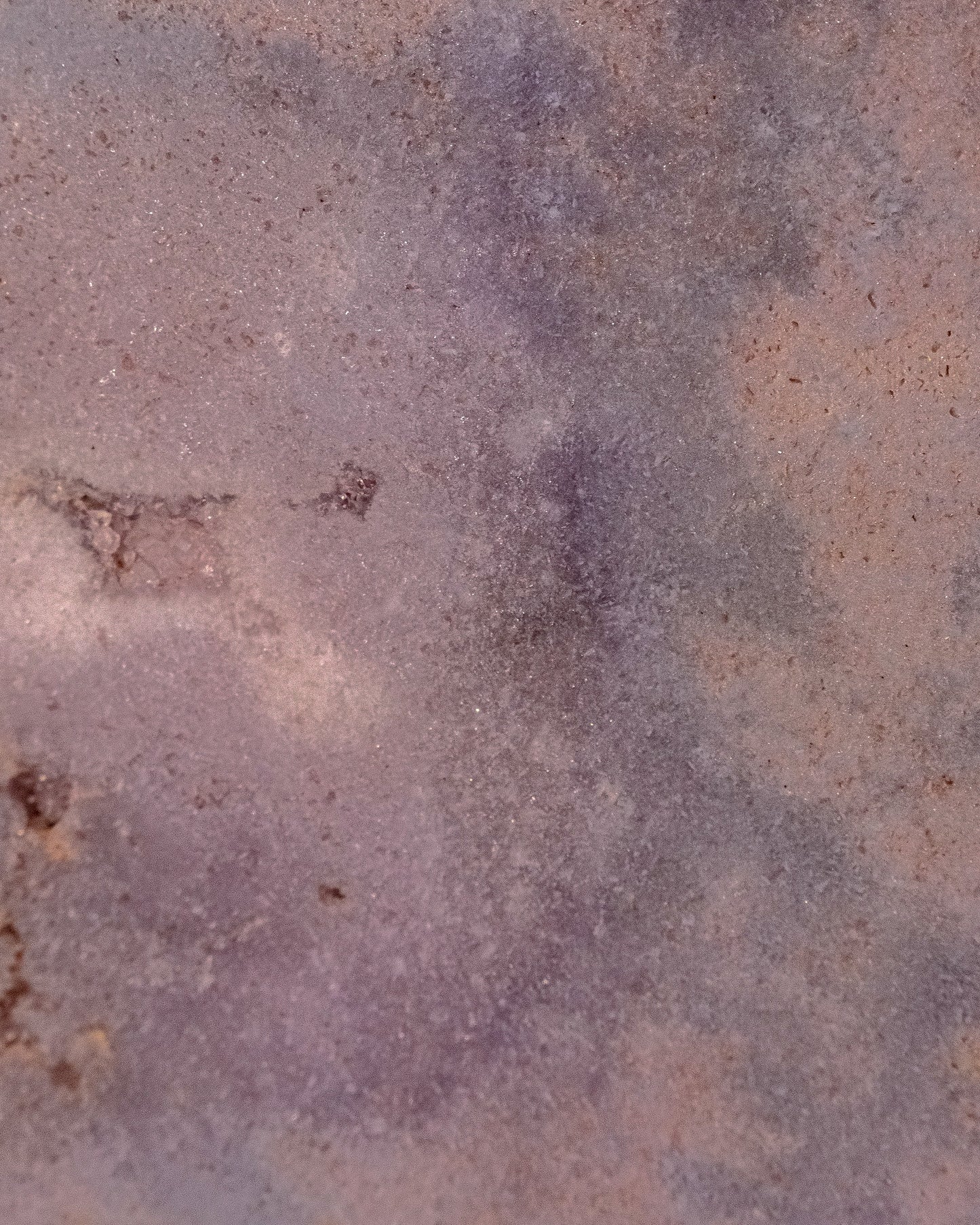 PINK AMETHYST SLAB ON STAND