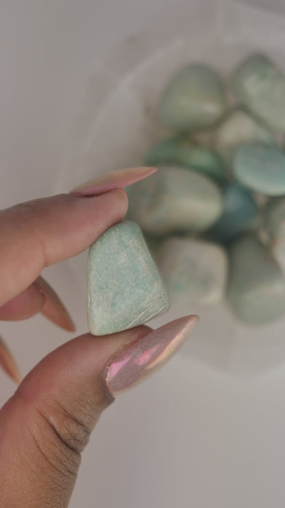 AMAZONITE TUMBLES